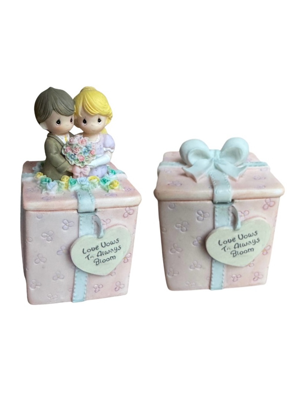 Precious Moments Reversible Ceramic Trinket Box